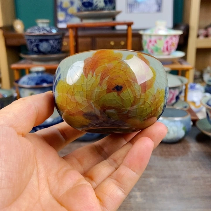 瓷片手工制作工艺精湛等特点