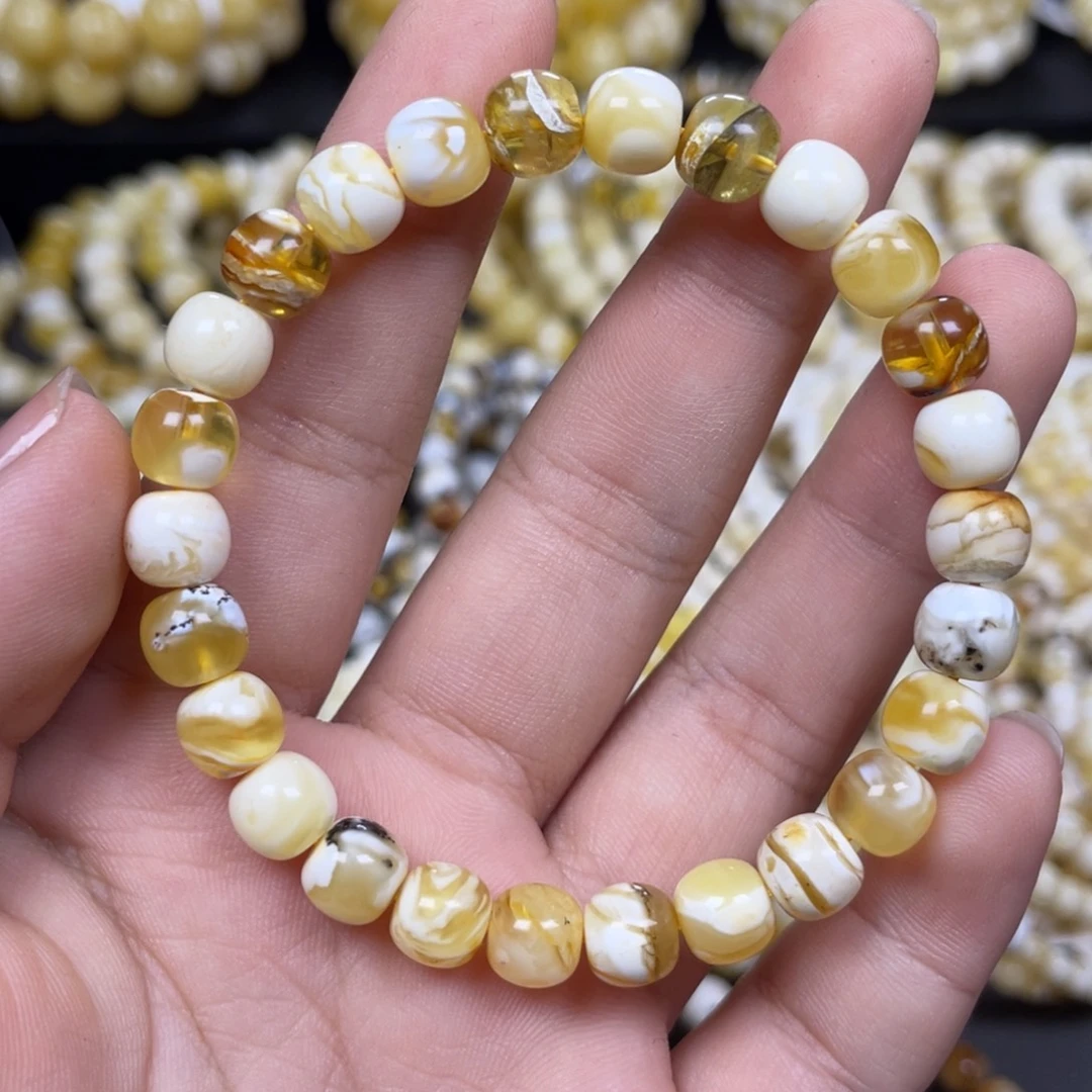 蜜蜡未镶嵌珠宝奇石7.5m