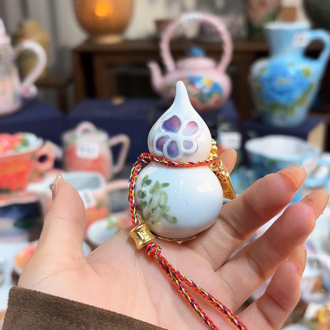 景德镇手绘高温釉下彩陶瓷茶具