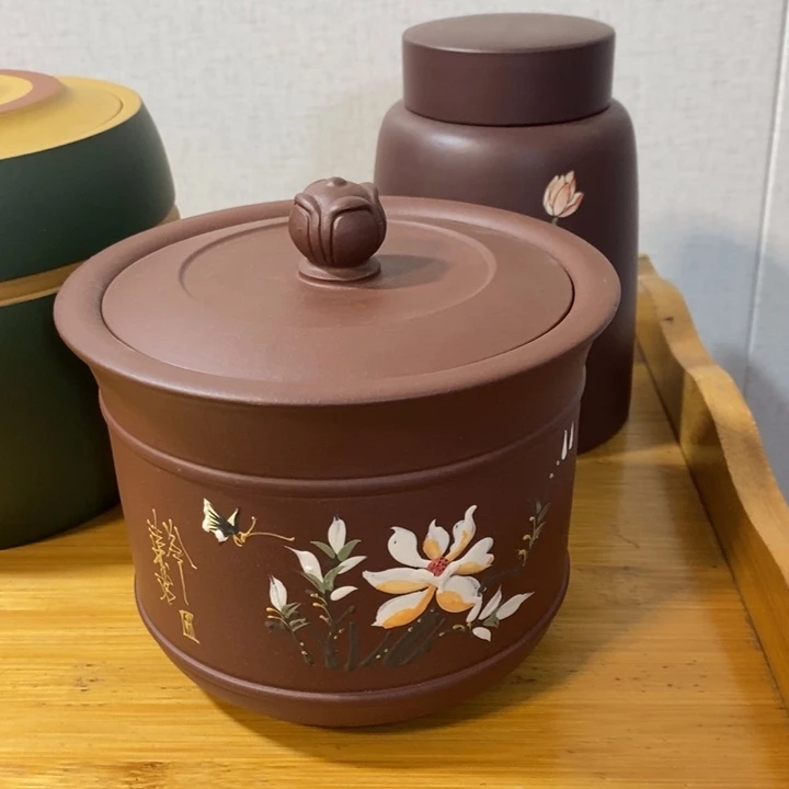 紫砂茶叶罐紫砂茶叶罐