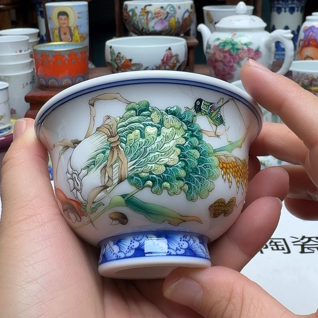 景德镇手工手绘展示