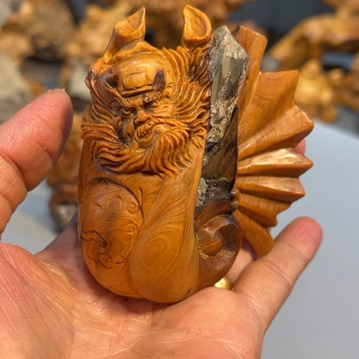 柏木（崖柏）根雕工艺摆件