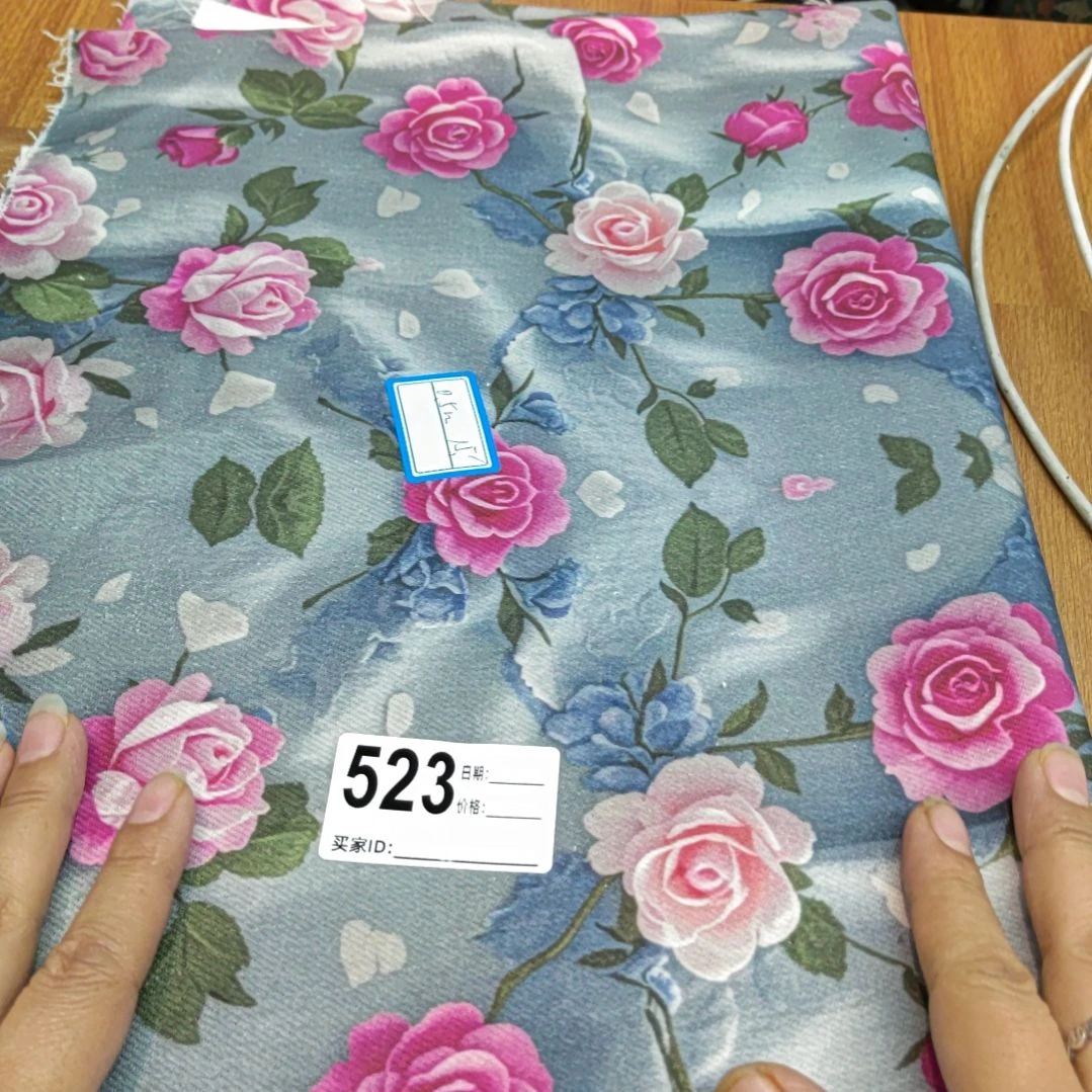 水洗提花牛仔面料0.5米