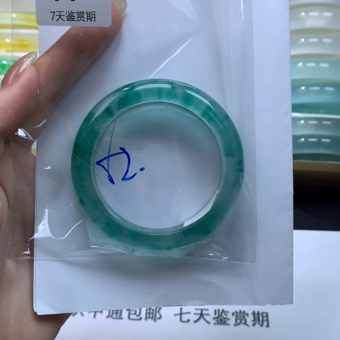 石英质玉未镶嵌手镯文玩珠宝手镯莉莉44