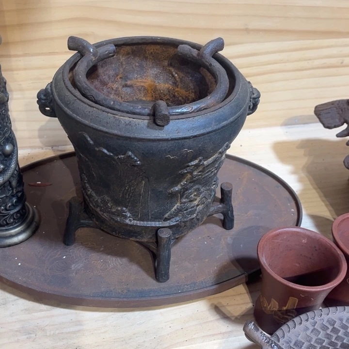 铁中古工艺品摆件