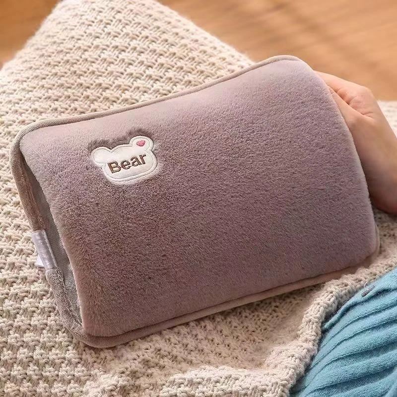 热水袋防爆毛绒可爱卡通暖水袋女暖宝宝敷肚子热宝电暖手宝爆款HR