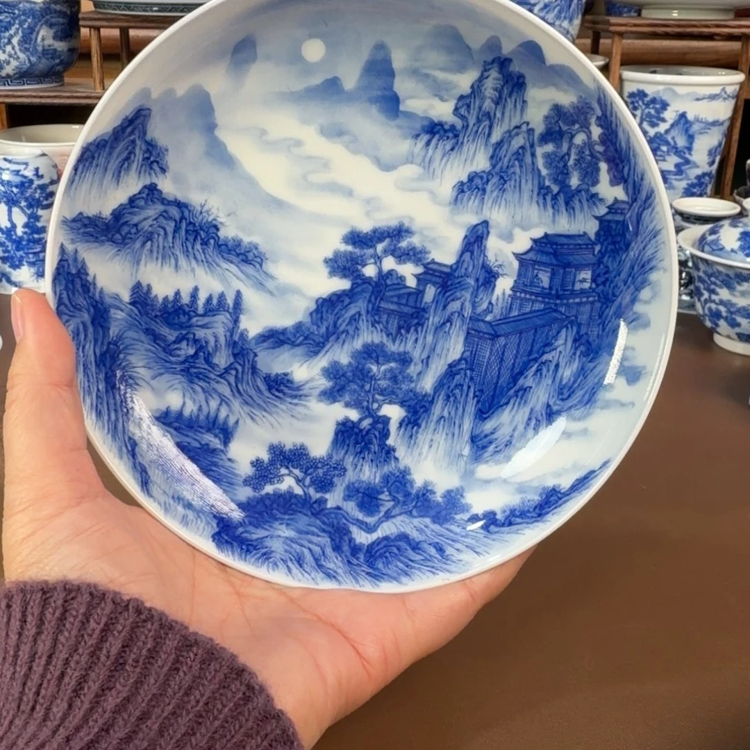 大***机景德镇陶瓷手工手绘