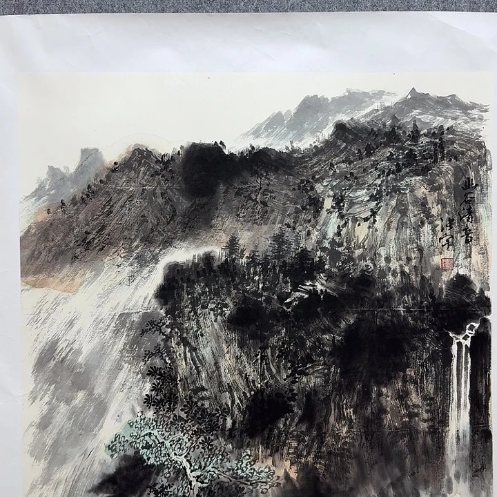 国画张宇老师山水大写意作品