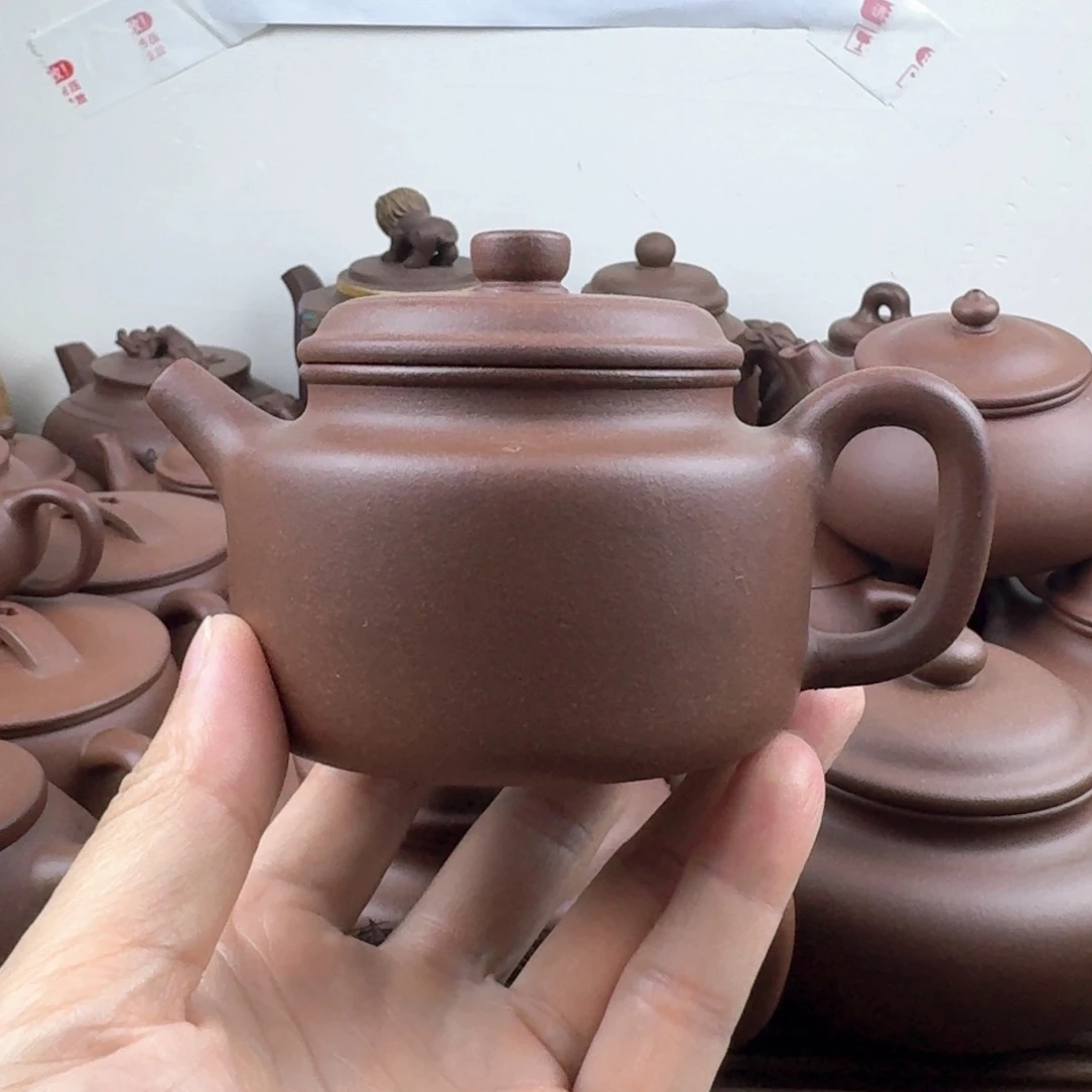 茶壶紫砂德钟220cc台西嫩底槽清