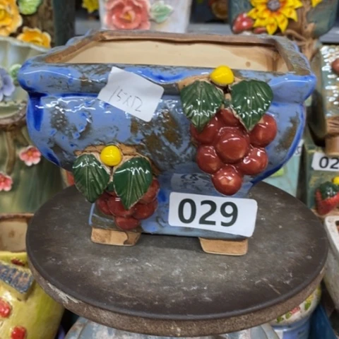 【闪购商品】红陶粗陶材质多肉花盆