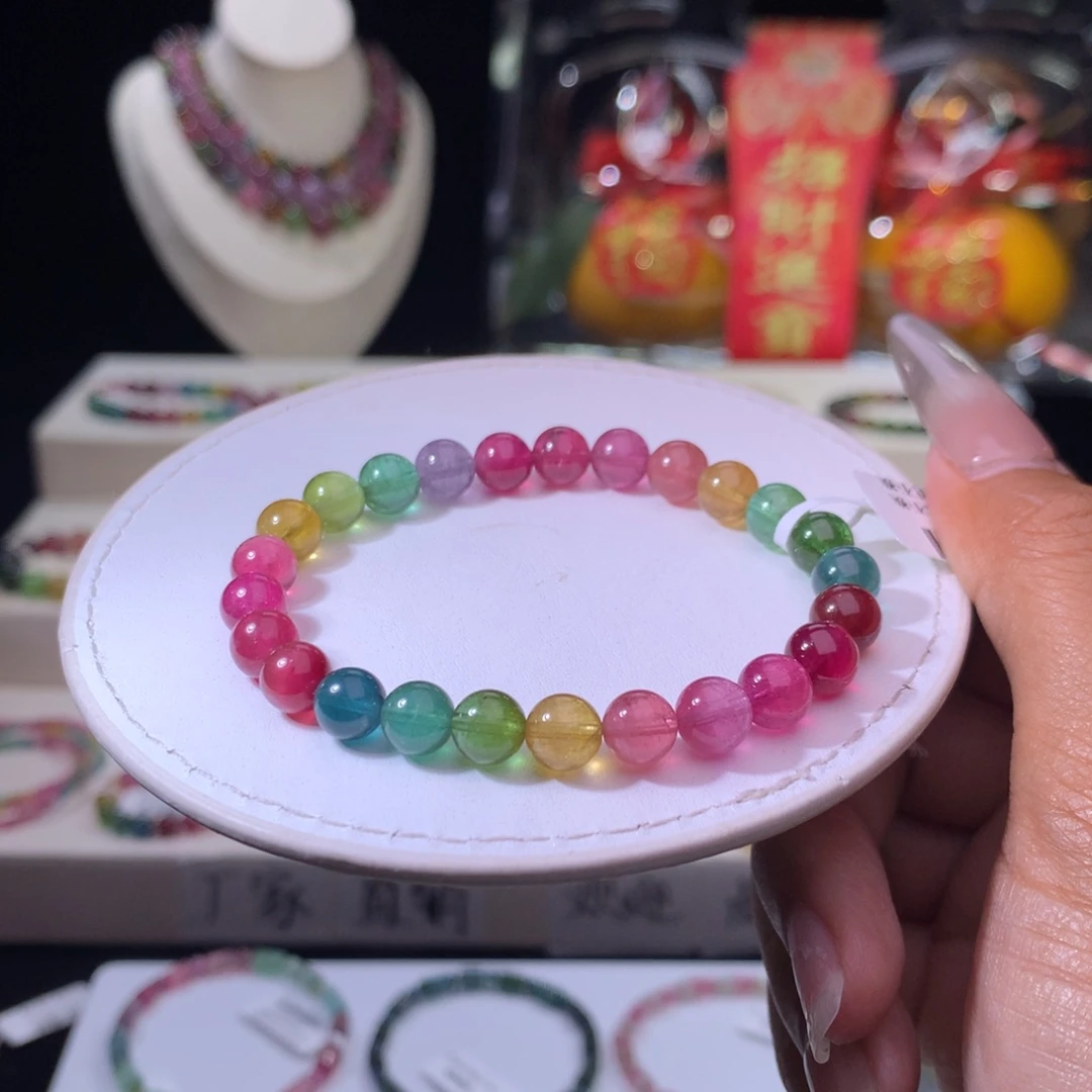 碧玺手链未镶嵌碧玺