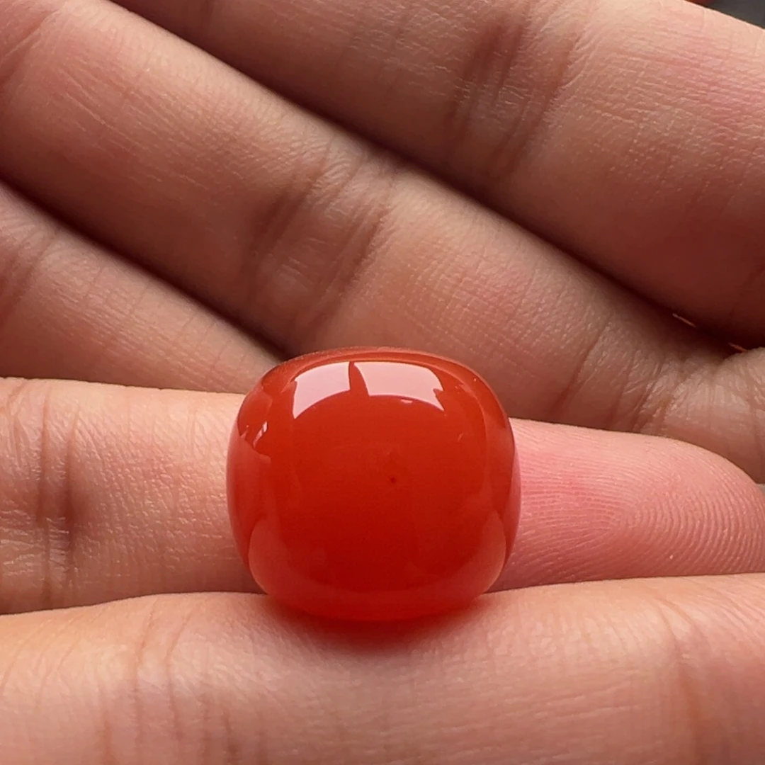 南红玛瑙未镶嵌老型14.8x13.3