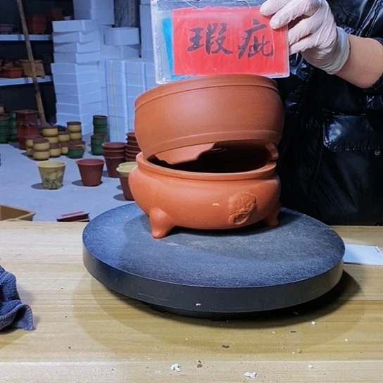 紫砂花盆紫砂花盆