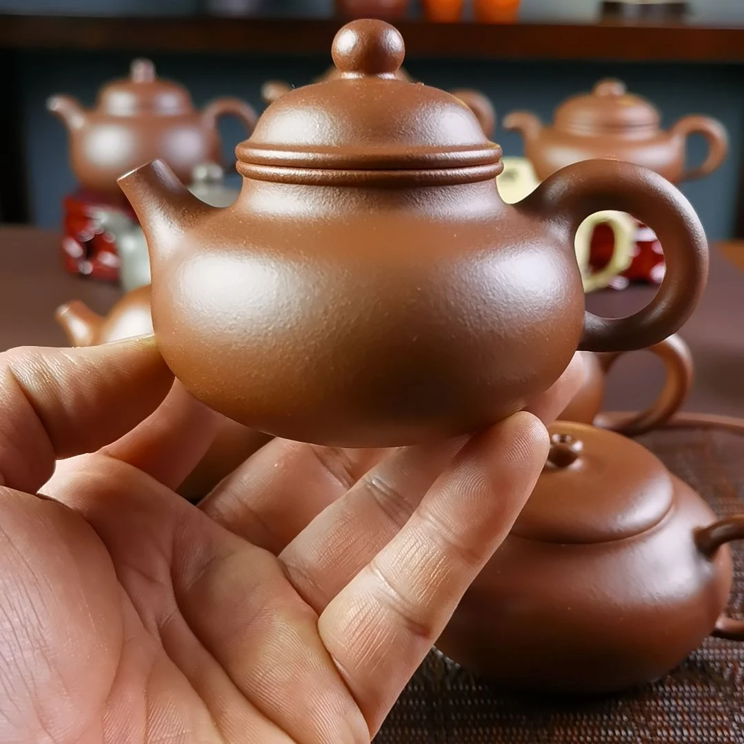 紫砂茶壶底槽清容天180CC