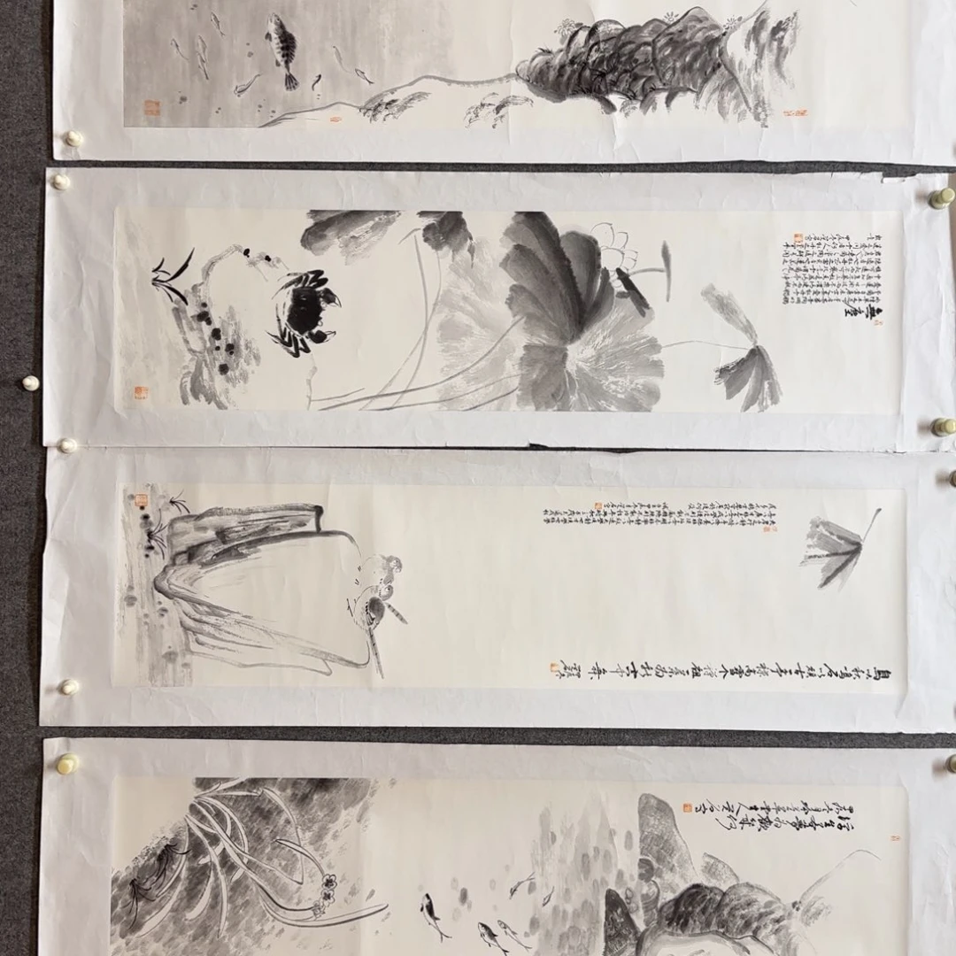 国画觉石老师手绘作品