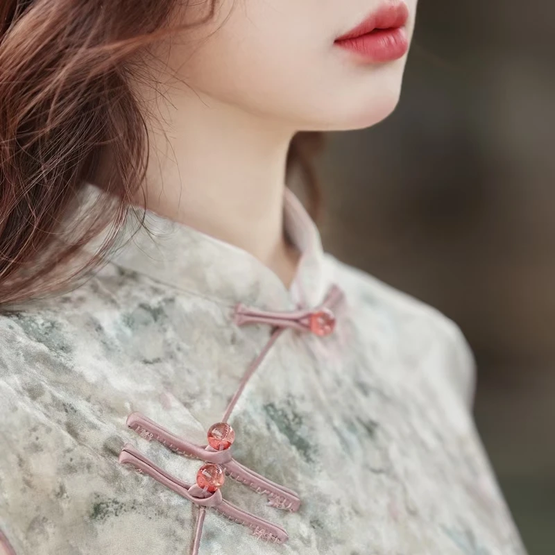 〖沐沐孤品专拍〗叫到名字拍！默认微瑕退货选择七天无理由。苏州旗袍