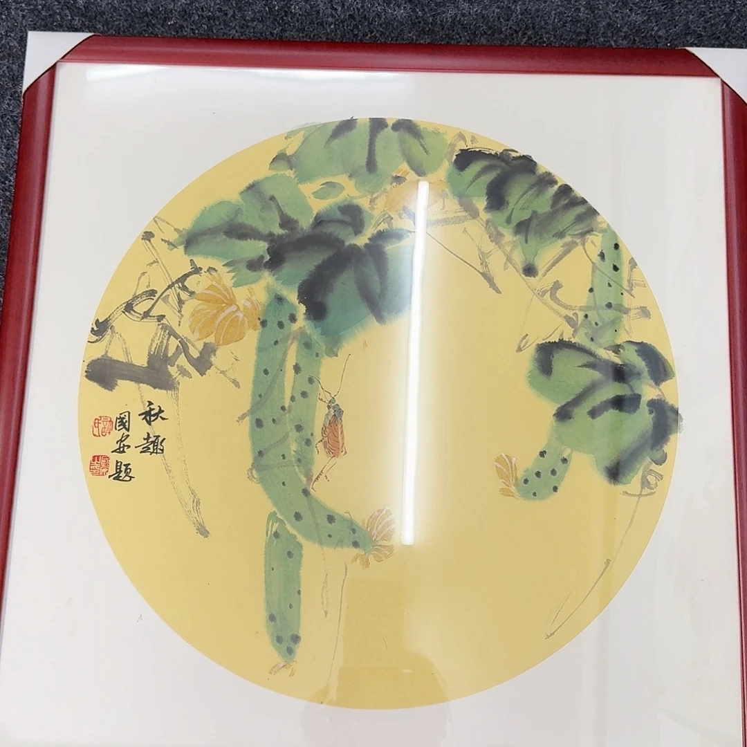 纯手绘国画作品作品