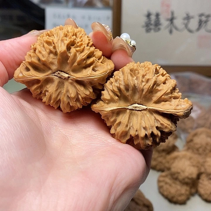 把件文玩核桃46满天星