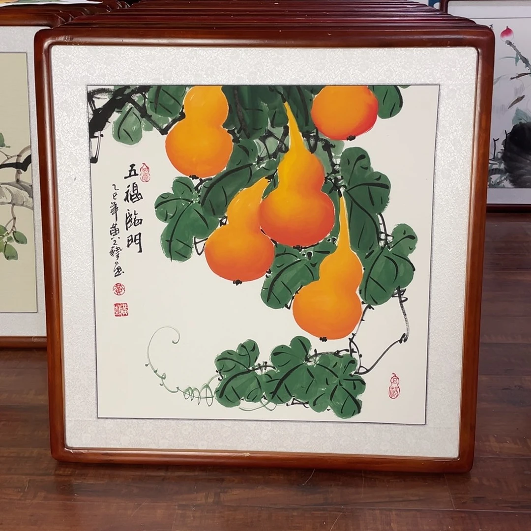 国画带框尺寸63*63厘米
