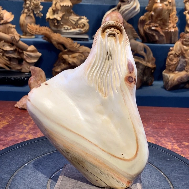 柏木（崖柏）根雕摆件