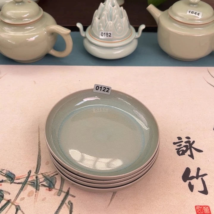 花***随杯子瓷0122 青鸾汝瓷汝州发货