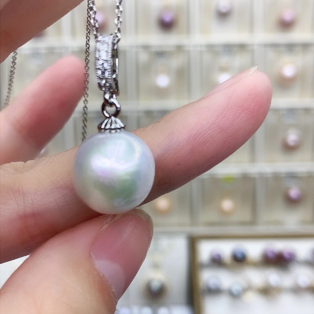 淡水珍珠颈饰合金