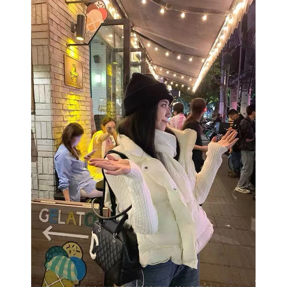 2466东大门外穿宽松羽绒马甲