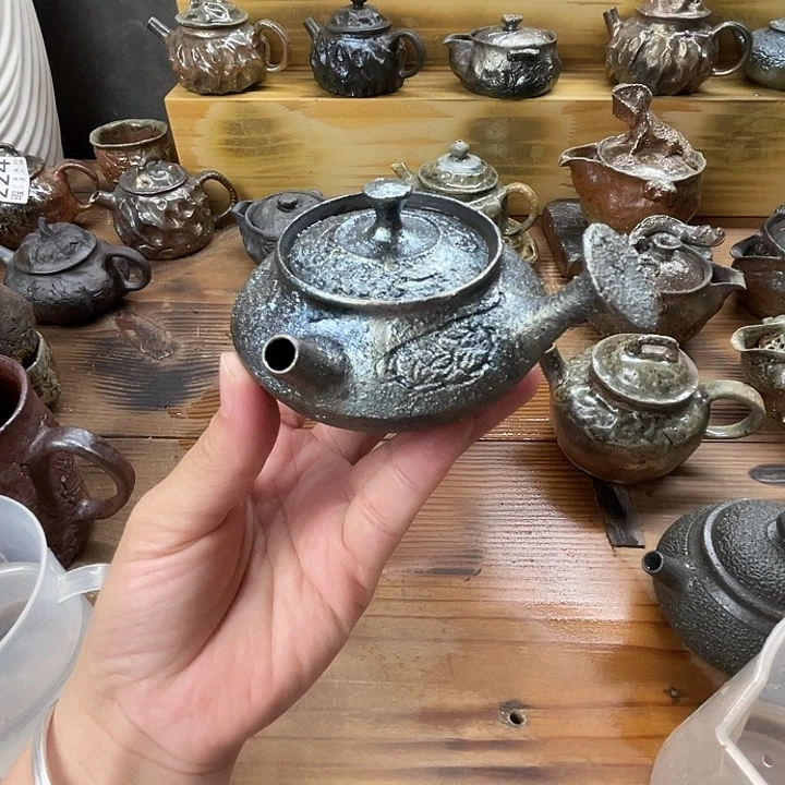 开****天柴烧茶壶的的茶器