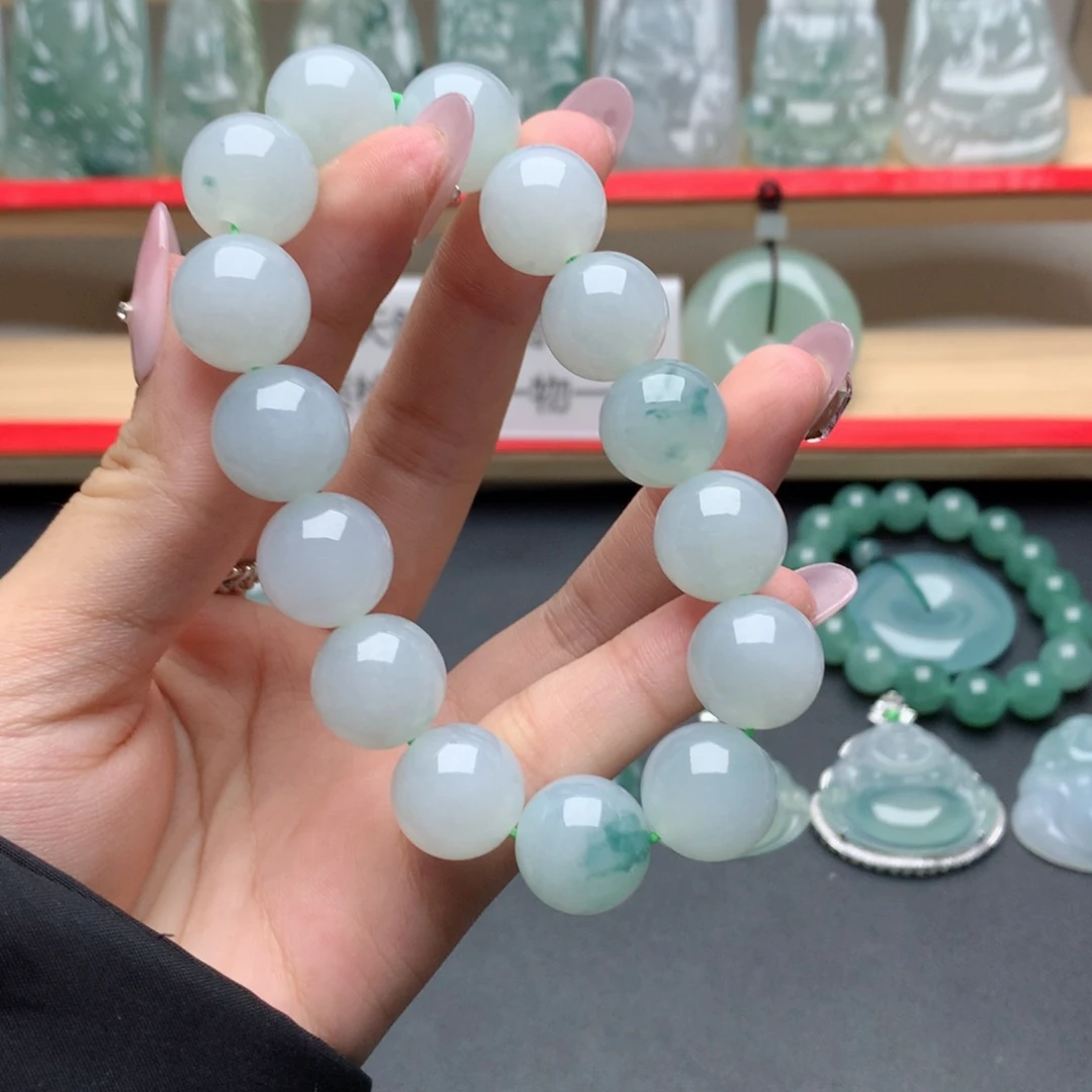 翡翠未镶嵌颈饰…****…手链