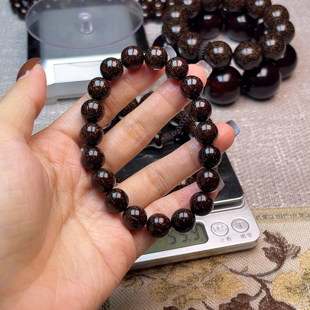 檀香紫檀（小叶紫檀）1.0单圈满星