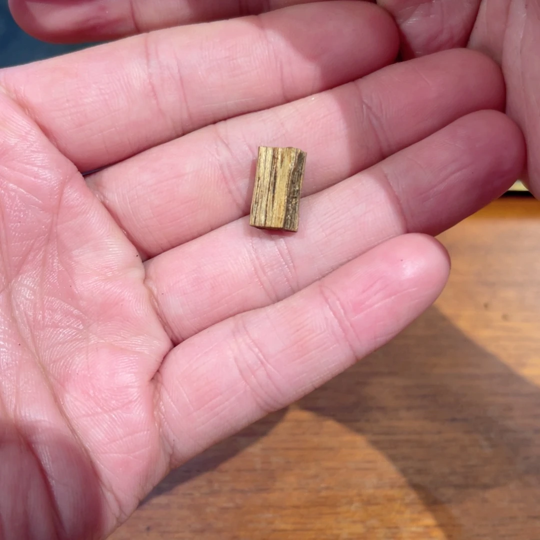 沉香木吊坠铁*海南油结白棋楠0.3g