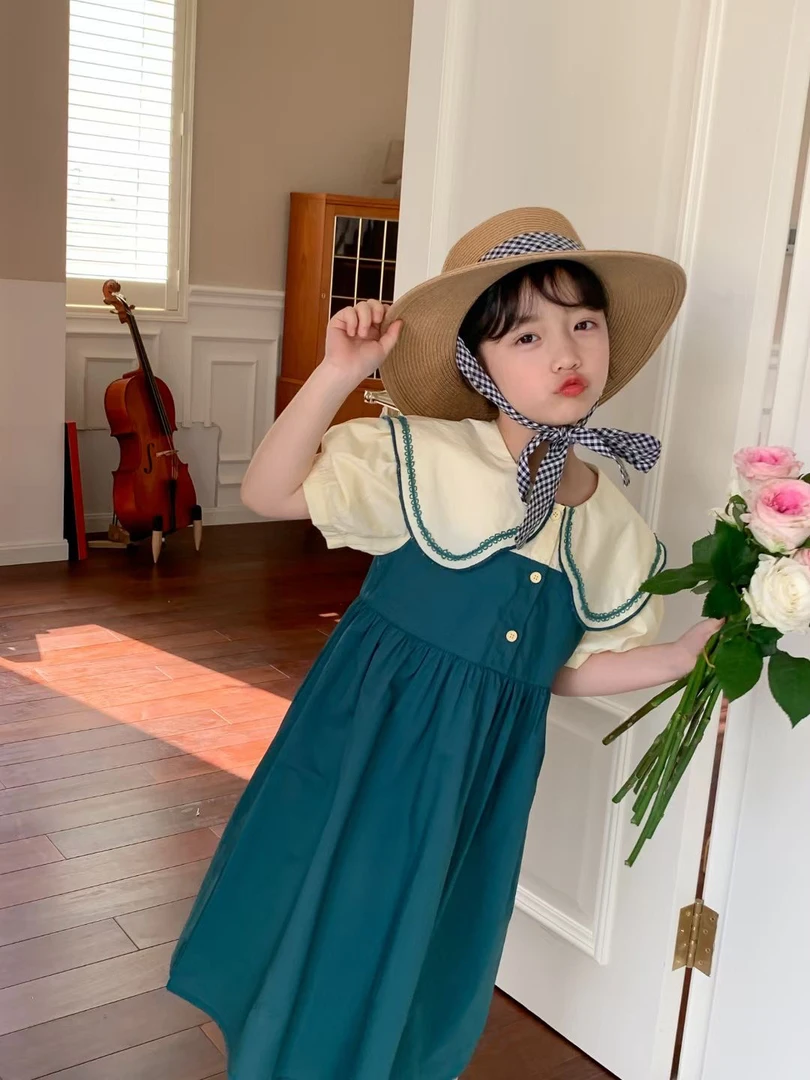 女童男童夏短袖短裤