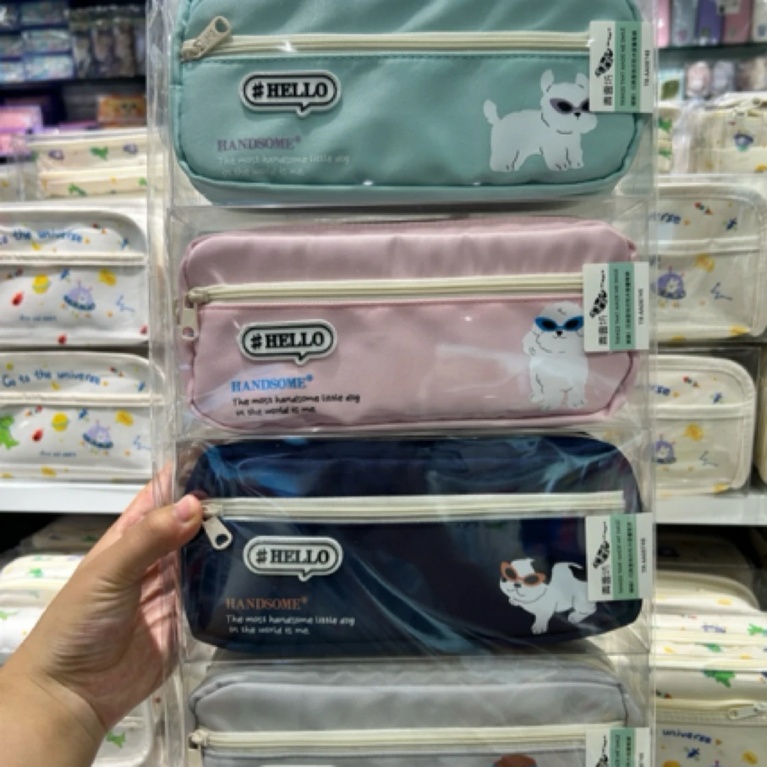 青壹坊 闪亮登场➕翻盖多功能笔袋 8个 2款