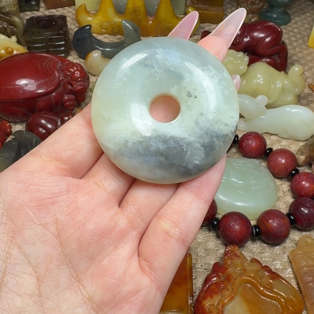 白玉菩提吊坠挂件