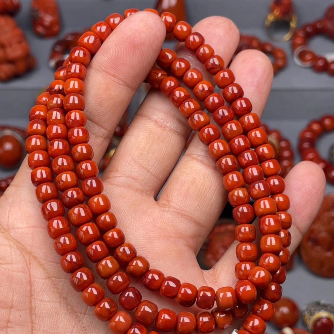 南红玛瑙未镶嵌珠宝奇石多圈6