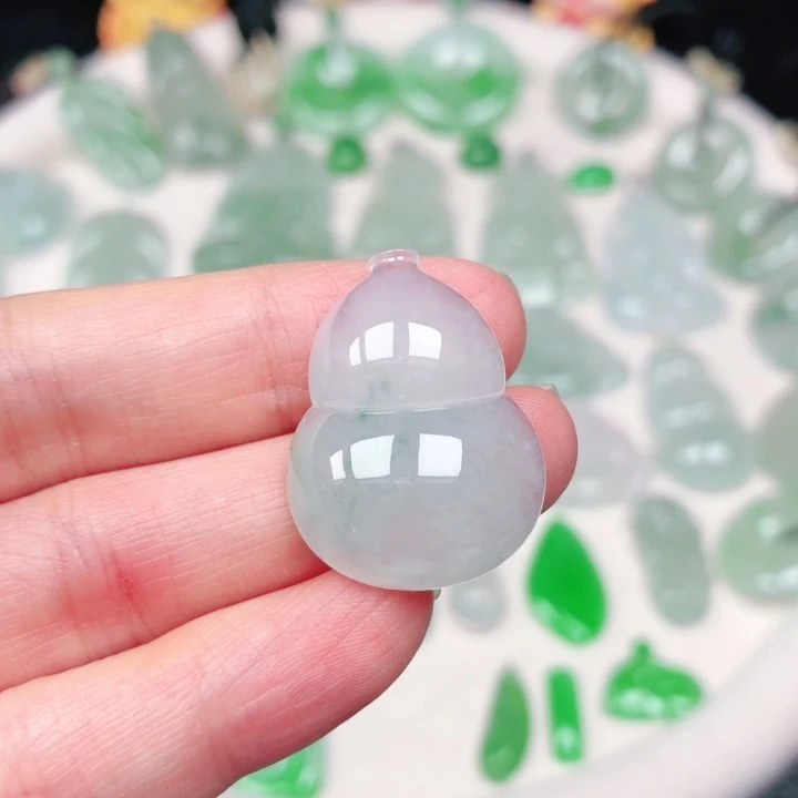 颈饰未镶嵌翡翠缅甸天然A货翡翠