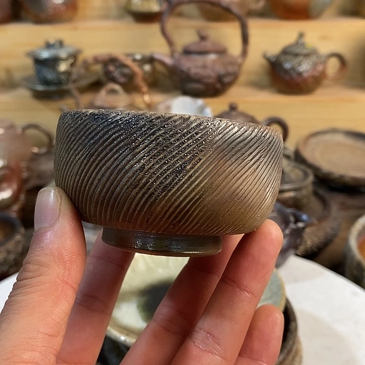 杯柴烧手工制作工艺