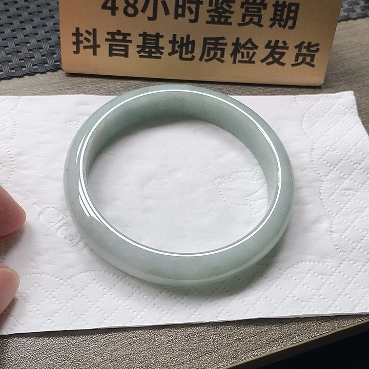 翡翠未镶嵌颈饰60.2圈