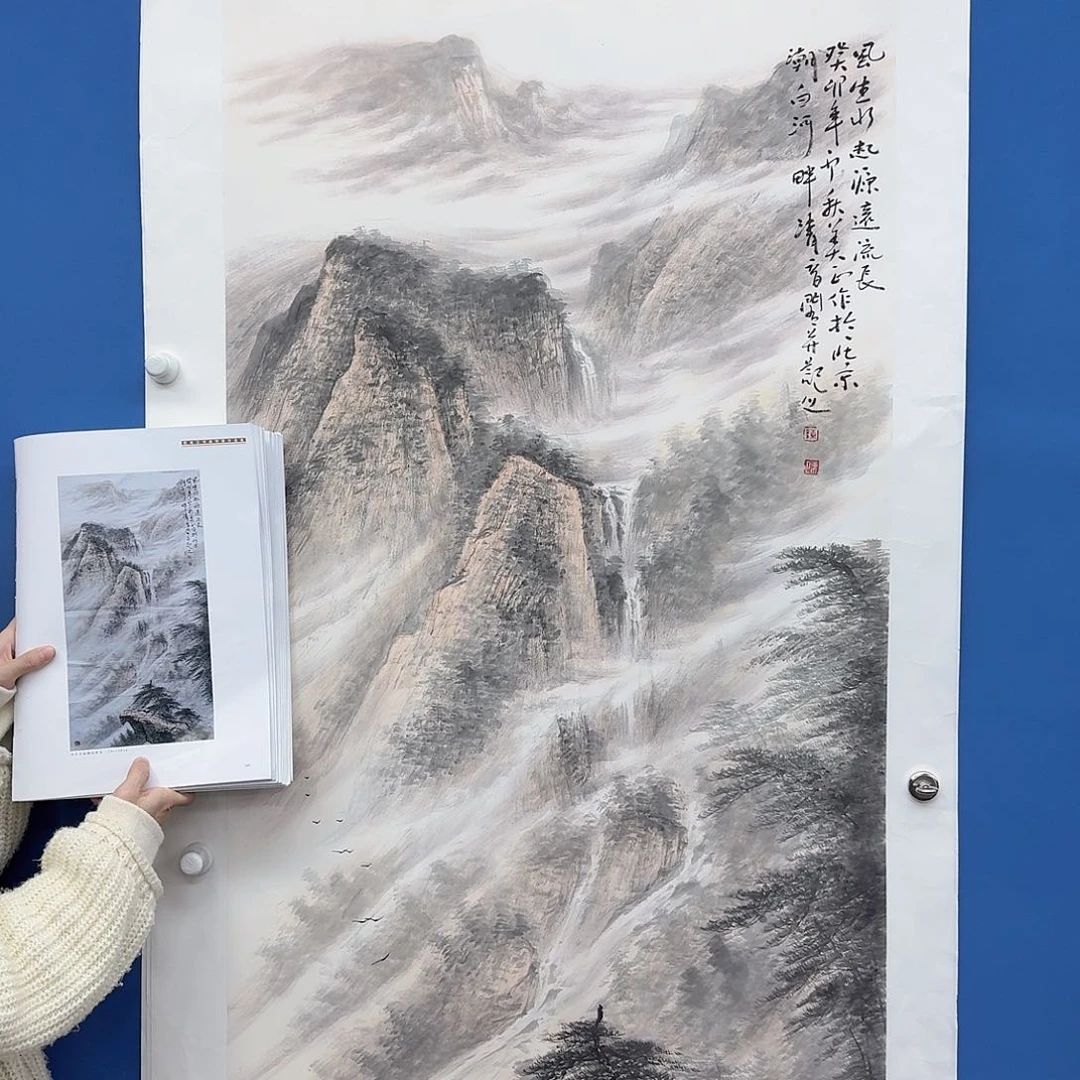 国画多次参加国内外大型