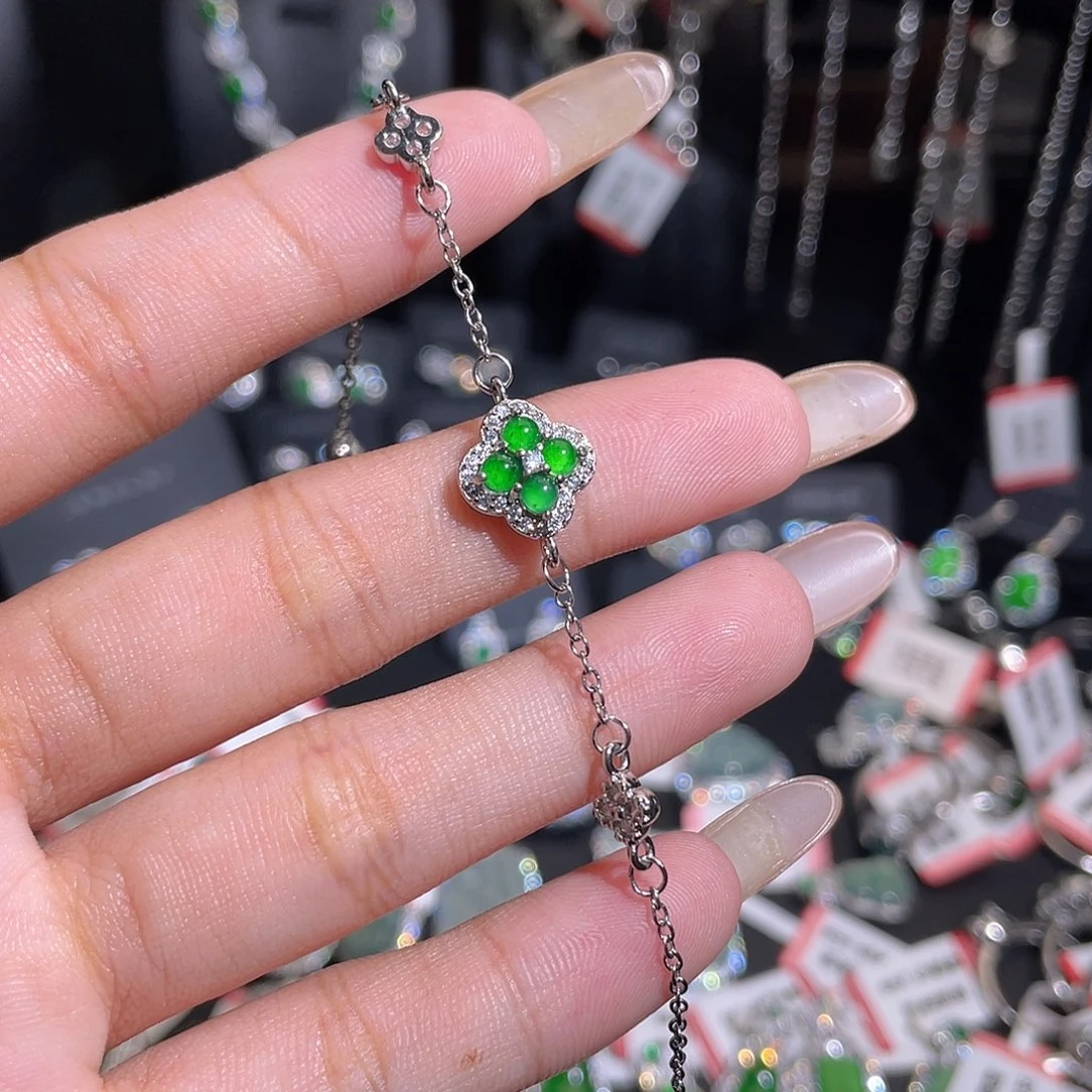 未镶嵌手链翡翠手链