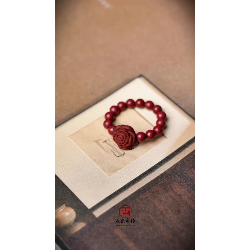 【合香珠】花蕊夫人 落凡玫瑰系列合香珠单圈