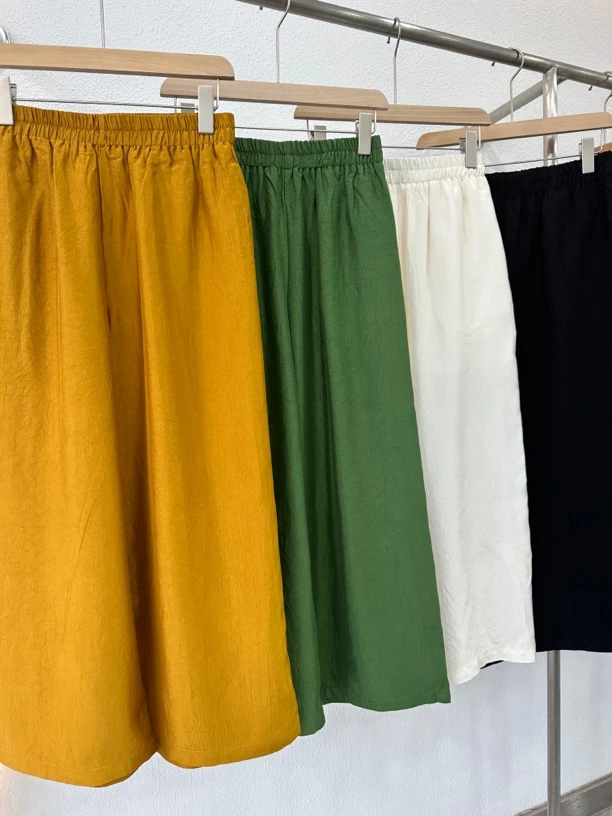 【花田定制】设计师款直筒九分裤