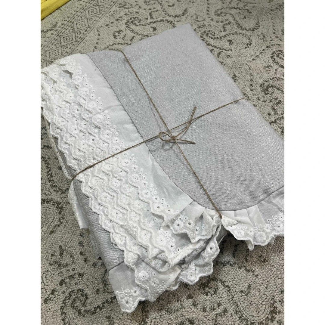 <简禧>汉麻长纤雨露盖毯巨厚巨软（染色不均微瑕）