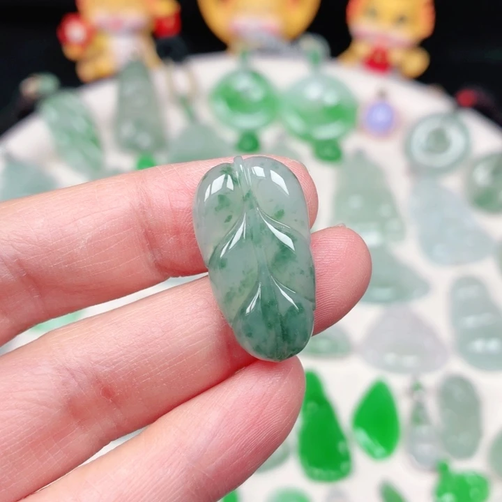 颈饰未镶嵌翡翠缅甸天然A货翡翠