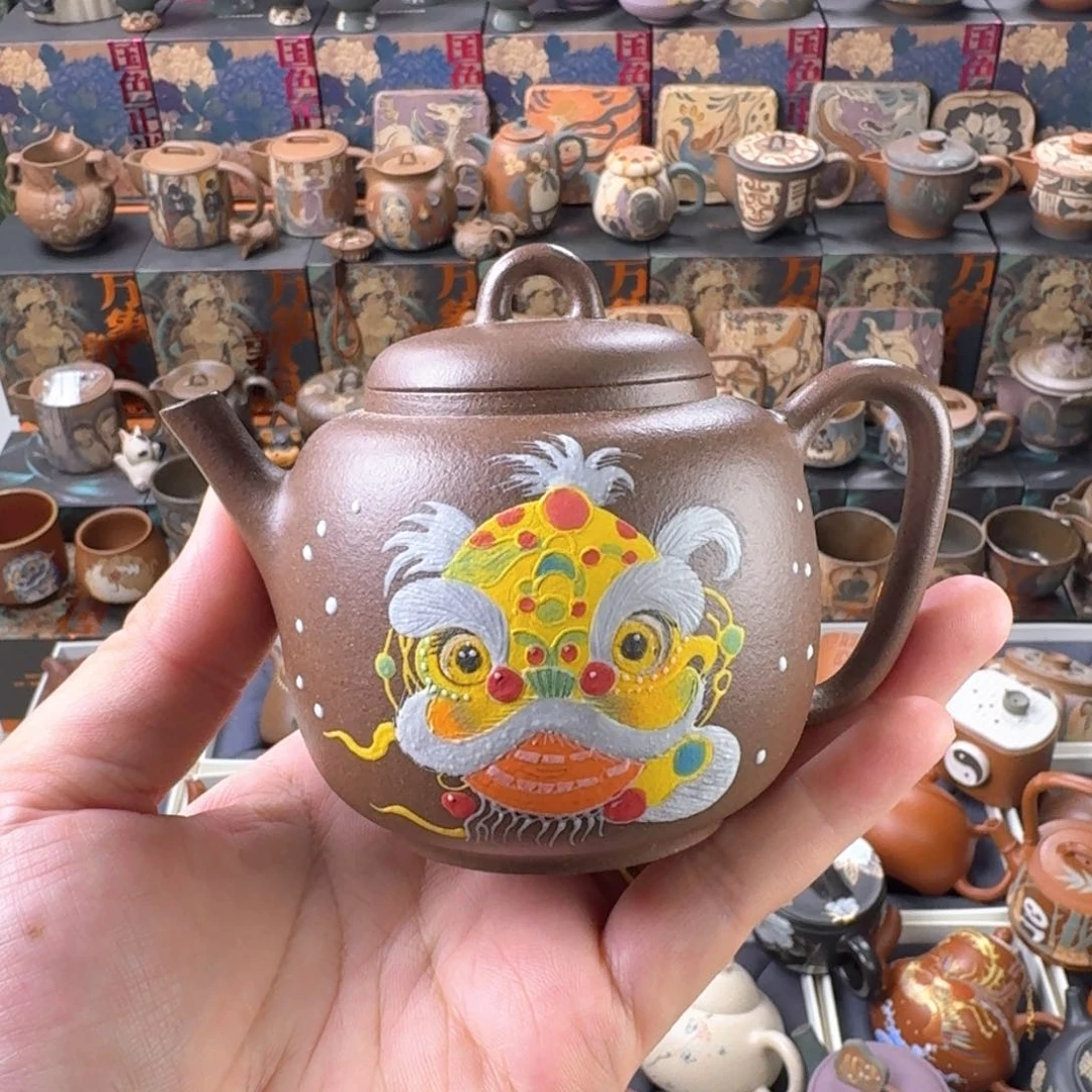 茶壶紫砂170cc原矿精工半手