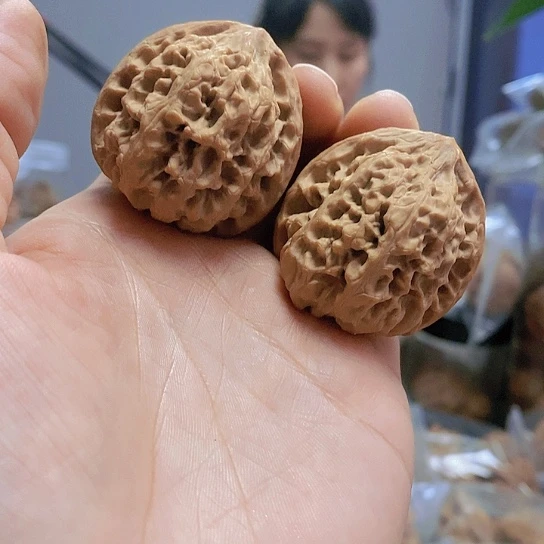 【闪购商品】把件文玩核桃38野牛小众