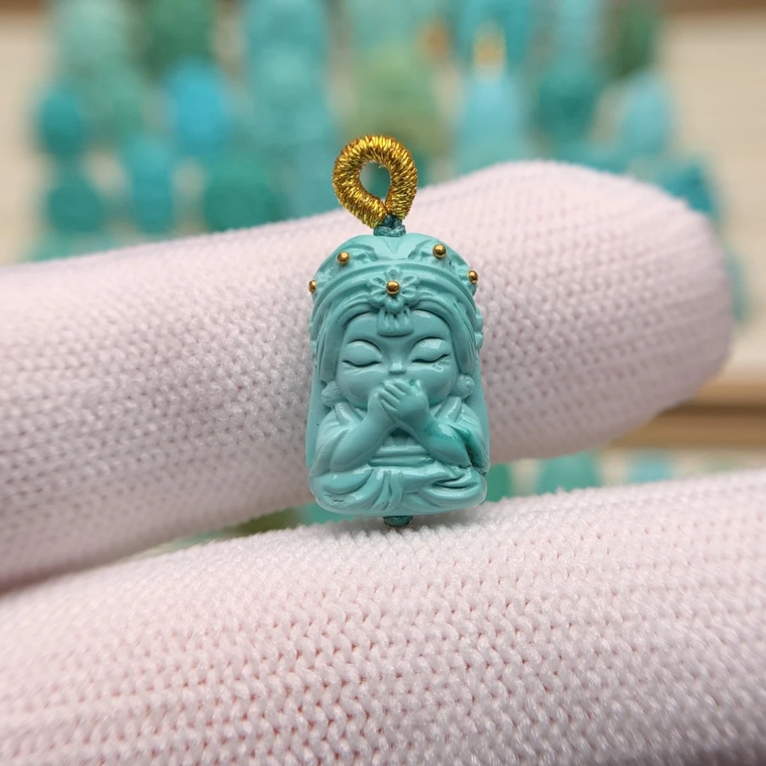 绿松石配饰未镶嵌