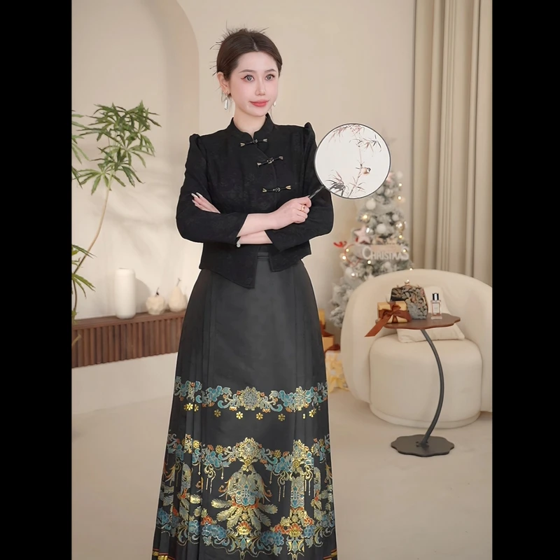 【活动】马面裙原创国风汉元素日常款半身裙新中式