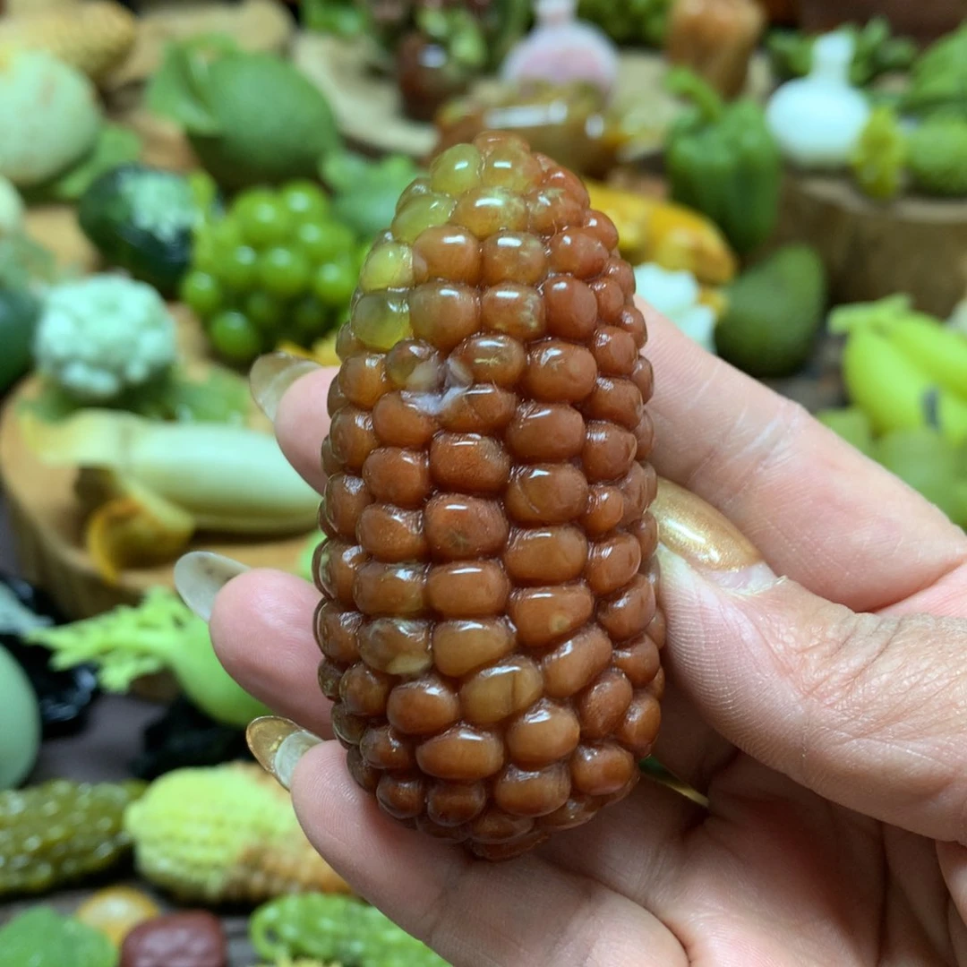 未镶嵌蛇纹石玉手把