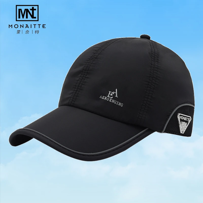 2025帽子男夏季新款速干透气棒球帽户外运动遮阳鸭舌帽防晒帽女